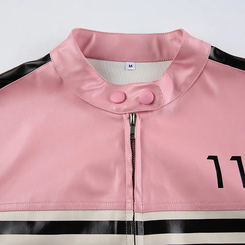 pink-stripe-spliced-zip-up-pu-leather-jacket-6