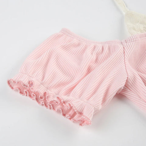 sweet-pink-halter-short-off-shoulder-top-6