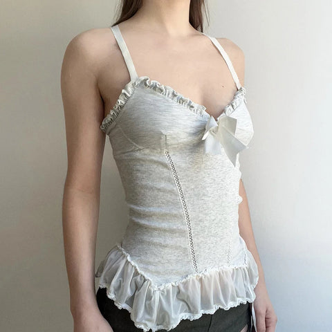 white-camisole-ruffles-spliced-bow-top-3