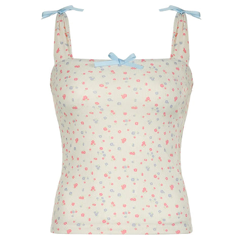 sweet-flowers-print-bow-sleeveless-top-4