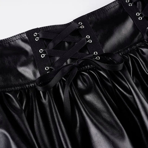 gothic-fishnet-spliced-leather-pleated-skirt-6