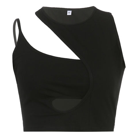 black-skinny-slim-basic-asymmetrical-crop-vest-cut-out-tops-5